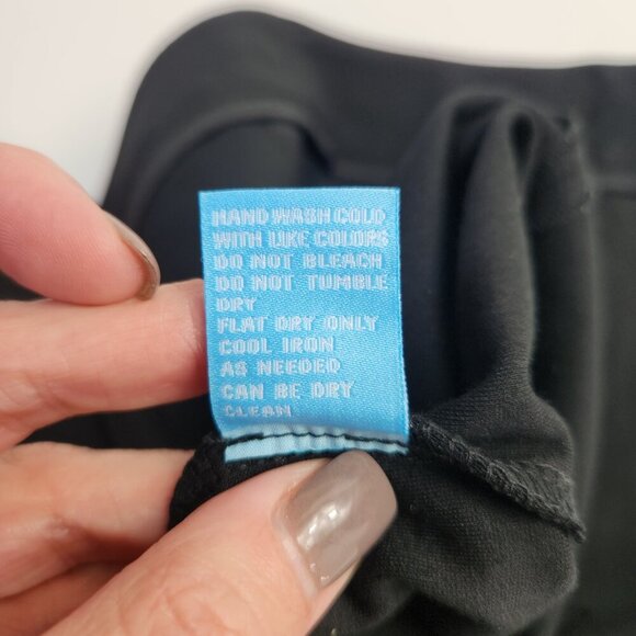 J. McLaughlin Black Straight Leg Slit Ankle Pants Trouser Size 12 - Picture 10 of 16